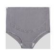 thumbnail image 4 of XZNGL Ladies Comfortable Prenatal Solid Color Lace Large Size Abdominal Panties High Waiste Underpants, 4 of 5