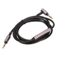 thumbnail image 1 of Headphone Upgrade Cable, 4.9ft Gold Plated Plug Oxygen Free Copper Prevent Stethoscope Effect Headphone  Sound Cable With Mic For WH CH900N, 1 of 8
