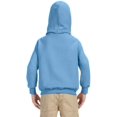 thumbnail image 2 of Gildan Boys Long Sleeve Front Pouch Pocket Hooded Sweatshirt. 18500B, 2 of 3