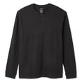 thumbnail image 1 of George Men's Long-Sleeve Henley T-Shirt, 1 of 6