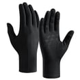 thumbnail image 1 of Yanlir Gants d'Hiver à Écran Tactile pour Femmes Temps Froid Chaud Isolé Thermiquement Conduite Activités Extérieures Compatible avec Téléphone Intelligent Antidérapant Extensible (Noir#6,L), 1 of 2