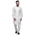 thumbnail image 1 of Atasi Cotton Flex Designer Button Down Kurta For Men Casual Summer Wear Kurtas-X-Large, 1 of 6