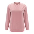 thumbnail image 3 of Pxiakgy Tenues d'Automne pour Femmes 2024 Chandail à Col Rond Uni pour Femmes Manches Longues Chandail Décontracté Mignon Léger Ample Hauts Taille : P-2TG, 3 of 8