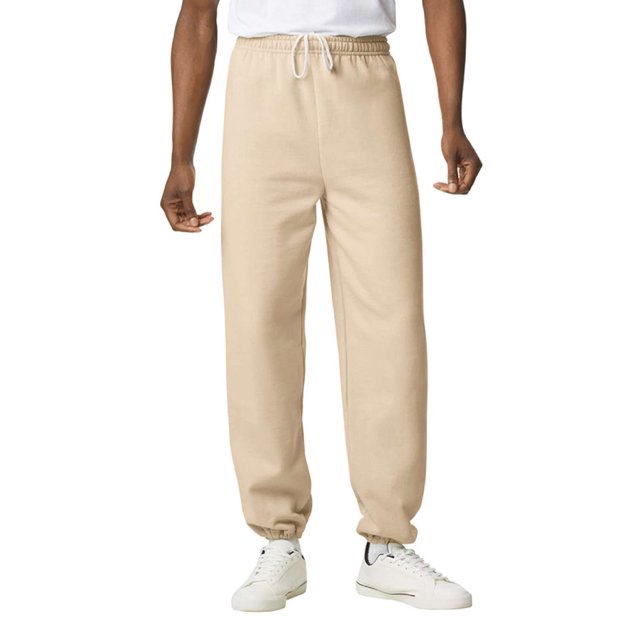 Gildan G182 Adult Heavy Blend Adult 50/50 Sweatpant - SAND - L