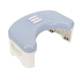 thumbnail image 3 of Toilet Stool, Portable Convenient Potty Stool Relax Feet  For Bathroom Blue,White, 3 of 8