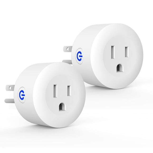 CMARS Smart Plug, ZigBee Switch Mini Smart Outlet Works with ST, Alexa, Echo (4th gen) Echo Plus (2nd) Google Home, Works as a Range Extender, Hub Required (2 Pack)