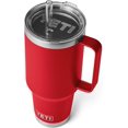 thumbnail image 1 of YETI Rambler 42 Oz Straw Mug Rescue Red, 1 of 7