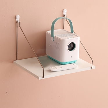 Wzzjkit Storage Shelves, Wall Mounted Bookshelf Projector Wall Mounted Shelf Wall Bracket, Organizer
