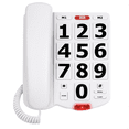 thumbnail image 1 of Big Button Phone for Elderly Seniors, Home Land Line Phone One Key for Help Telephone for the Visually Hearing Impaired, 1 of 7