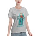 thumbnail image 2 of T-Shirt Basique à Manches Courtes pour Femmes Super Saiyan, 2 of 6