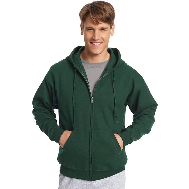 Hanes Adult ComfortBlend EcoSmart Full Zip Hoodie Pullover