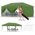 thumbnail image 2 of Eastvita Instant Pop-Up Canopy Tent with 6 Side Walls (Green), 2 of 6