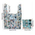 thumbnail image 4 of Coofit Grocery Bag Polyester Lightweight Ripstop Tote Bag Shopping Bag for Groceries, 4 of 10