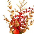 thumbnail image 4 of Flower Basket Ornament Decor Artificial Potted Flower for Occasions Party 16cmx32cm, 4 of 9