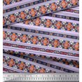 thumbnail image 2 of Soimoi Poly Georgette Fabric Ikat Southwestern Fabric Prints by Yard 52 Inch Wide, 2 of 3