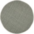 thumbnail image 1 of Safavieh Tapis Rond en Fibre Naturelle Gris - 4 Pieds, 1 of 5