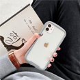 thumbnail image 1 of Étui de Protection en Silicone Transparent – Antichoc, Ultra-Durable Gel TPU (Gris, iPhone11pro max), 1 of 11