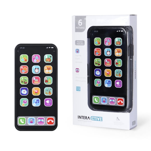 Smart Cellphone Toy Kids Learning Mobile Phone Music Sound Educational Child Birthday Gift