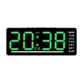 thumbnail image 2 of Alarm Clock under $5! CQCYD Digital Alarm Clock, Multi-Functional LED Clock with Date Temperature, Battery or Electric Powered, Bedside Desk Clock, 2 of 6