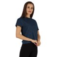 thumbnail image 2 of Inkmeso T-Shirt à Manches Courtes pour Femmes, Épaules Tombantes, Col Rond, T-Shirts d'Été Décontractés, 2 of 7