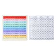 thumbnail image 2 of Esquirla Wooden Math Board Toy Counting Math Table Board Game for Travel Outdoor Home Multiplication Board, 2 of 8