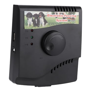 Système de Confinement Clôture Électrique, Clôture Électrique Imperméable pour Animaux de Compagnie, Accessoire de Clôture Électrique pour Animaux Chiens US