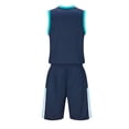 thumbnail image 4 of RXIRUCGD 2025 Vêtements d'Été pour Enfants Ensemble Décontracté à Manches Courtes et Col Rond avec Shorts Sports Respirant, 4 of 6