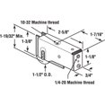 thumbnail image 2 of Prime Line Produits D1831 Rouleau pour Porte Coulissante en Verre 1,5 Po, 2 of 2