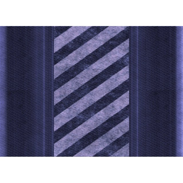 Ahgly Company Machine Washable Indoor Rectangle Transitional Night Blue Area Rugs, 2' x 5'