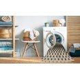 thumbnail image 2 of Ahgly Company Machine Washable Indoor Square Transitional Chocolate Brown Area Rugs, 5' Square, 2 of 7