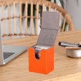 thumbnail image 3 of HILABEE Card Deck Box Game Card Storage PU Leather Lightweight Premium Holds 100 Orange, 3 of 9