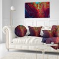 thumbnail image 1 of Peinture Acrylique Abstraite Rouge Foncé - Art Abstrait sur Toile, 1 of 3