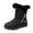 Black, variant on Women's Snow Boots Winter Womens Snow Ski Wide Width for Women Snow Warm Ankle Booties for Women's Vintage Zipper High Snow Women Snow Boot Socks Cold Weather Adventure Stylish Women Snow