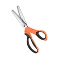 thumbnail image 2 of Stainless Steel Cloth,Stainless Steel Scissors Lace Scissors Stainless Steel Sawtooth Scissors Lock Scissors Tooth Cloth Scissors Dog Teeth Scissors Lock and Lock, 2 of 5