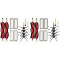 thumbnail image 1 of 2X All Sets Main Brush Side Brush HEPA Filter Mop Cloth Replacement for S6 MaxV Vacuum Cleaner Parts, 1 of 5