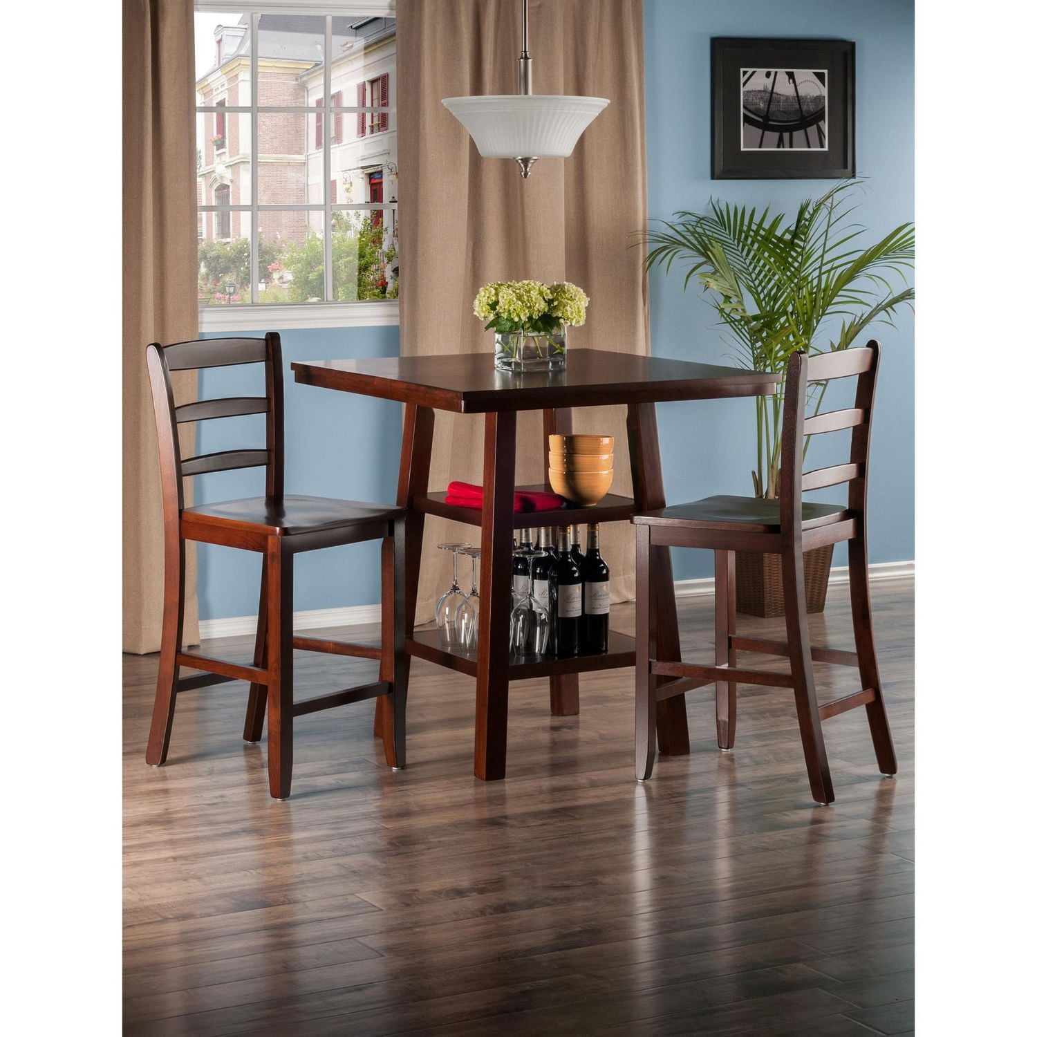 Ens. 3 pièces de table haute Orlando de Winsome - 94312