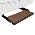 thumbnail image 3 of Prestofit Tapis d'Entrée 2-1050 Jumbo Enveloppant Plus; Crochet Enveloppant et Ressort; Largeur 23 Pouces; Espresso; Gazon Extérieur avec Endos Marin; avec Emballage Rétractable et Manche; Simple, 3 of 4