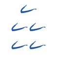 thumbnail image 2 of maskred Eyewear Retainer Durable Strap Goggles Float Cord Blue 43cm 5Set, 2 of 6