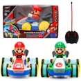 thumbnail image 1 of Super-Mario Bros Remote Control Electric Kart Car Toy, Mario Luigi Led Light-up Music Racing Kart Car Vehicle Toys Gift For Children Fans, 1 of 3