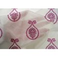 thumbnail image 5 of oneOone Cotton Silk Dark Magenta Fabric Block Craft Projects Decor Fabric Printed By The Yard 42 Inch Wide, 5 of 5
