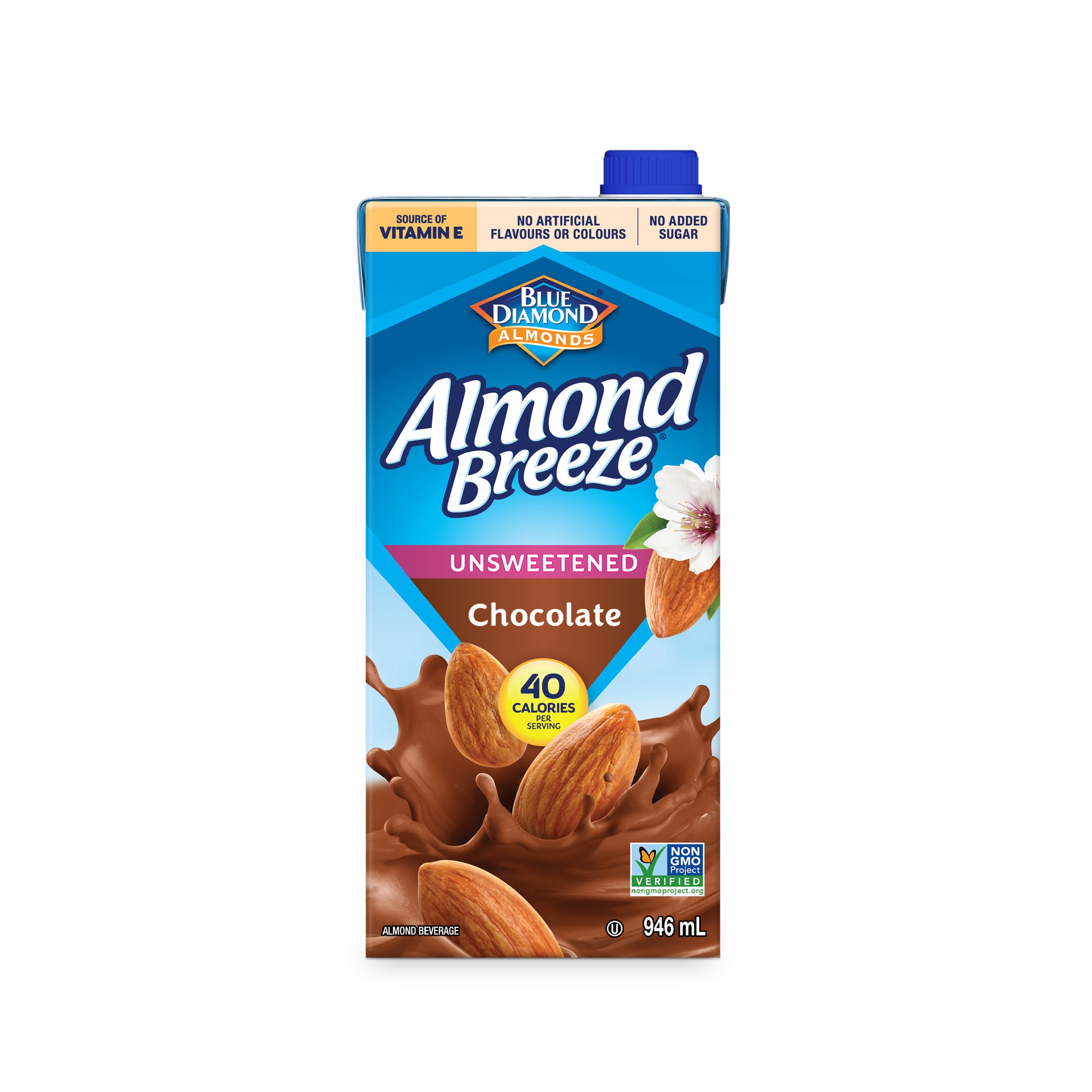 Blue Diamond Non Sucrée Chocolat Almond Breeze