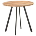 thumbnail image 3 of vidaXL Dining Table 80 cm Solid Acacia Wood, 3 of 3