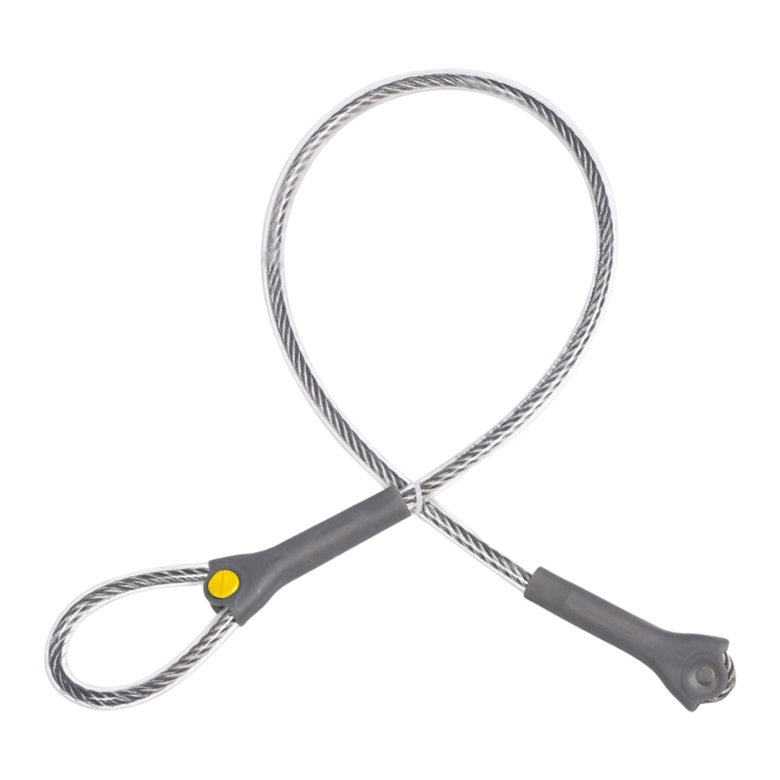 GUOOL Cable Anchor Cable Sling Anchor Replacement Stainless Steel 25kN 7mm for Linemen 100cm