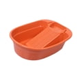 thumbnail image 4 of jifeng Hand Wash Basin Laundry Wash Tub with Washboard Non Slip Washing Clothes Laundry orange, 4 of 9