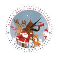 thumbnail image 2 of Agiferg Mute Anti-Quartz Christmas Tree Wall Watch Home Decoration Wall Watch, 2 of 9
