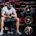 thumbnail image 4 of 4 Pcs Sangles de Levage de Poids Soutien du Poignet Gym Antidérapant Soulevé de Terre Entraînement de Force, 4 of 10