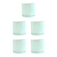 thumbnail image 1 of Wweixi Indoor Flower Pots - Elegant And Practical Available In Multiple Colors And Can Be Selected DS light green M 5Set, 1 of 6