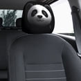 thumbnail image 1 of Wzzjkit Funny Car Print Headrest Cover Universals Stretchy Style Interesting Headpiece, 1 of 5