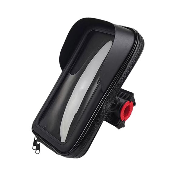 Support de Téléphone pour Moto, Pochette Imperméable Universelle Réglable à 360 pour Téléphones avec Écrans de Moins de 6,4 Pouces, Support de Téléphone pour Guidon