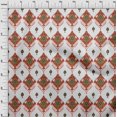 thumbnail image 4 of oneOone Polyester Spandex Maroon Fabric Asian Ikat Craft Projects Decor Fabric Printed By The Yard 56 Inch Wide, 4 of 4